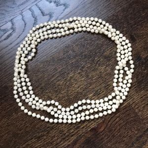 Super long strand of “pearls”